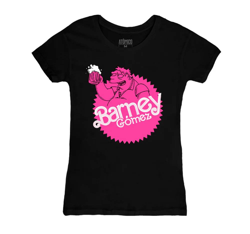 Barney Gómez de @SimpsonitoMX - Playera DAMA