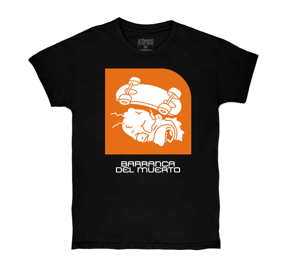 Barranca del Muerto de @SimpsonitoMX - Playera CABALLERO