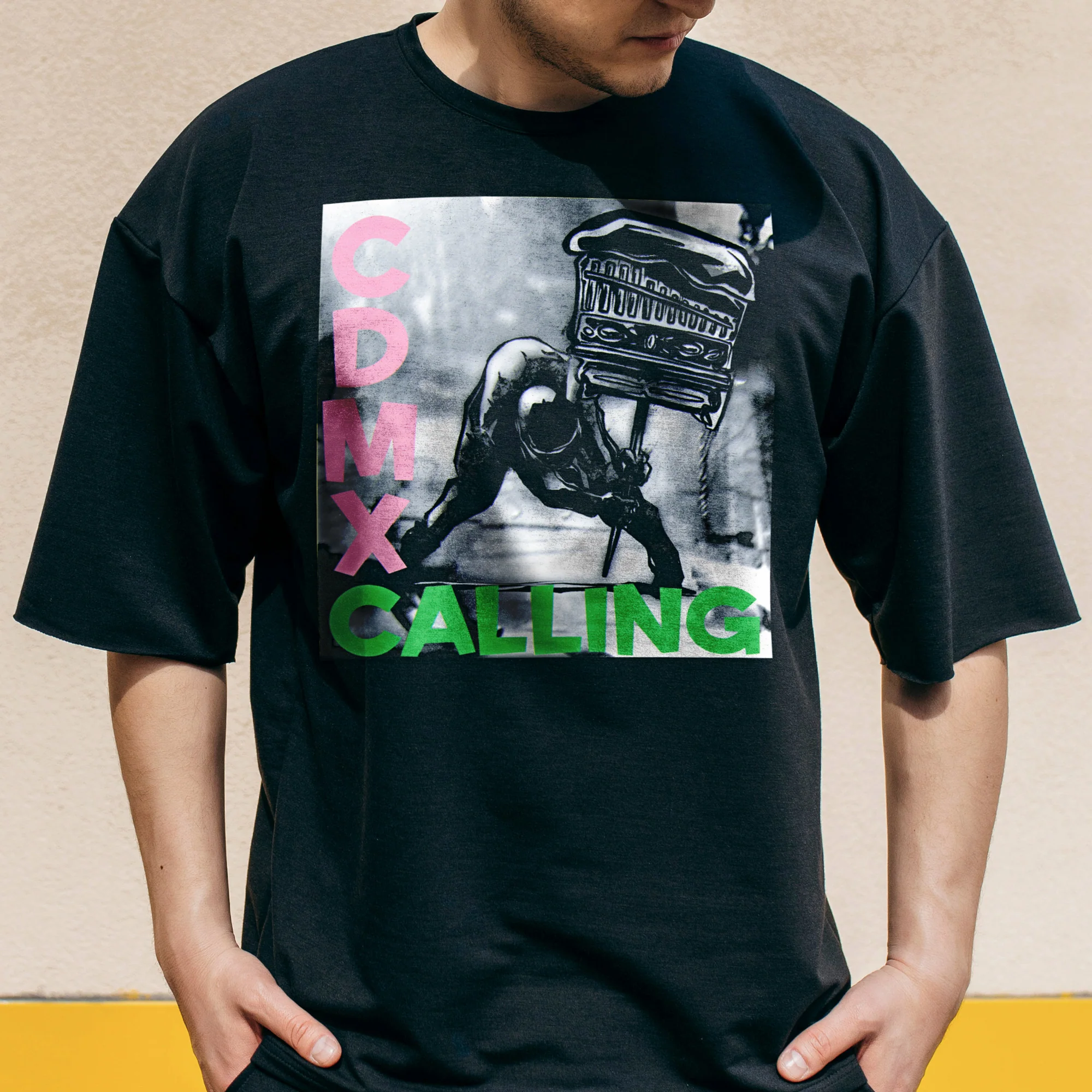 CDMX Calling - Playera CABALLERO - Image 2