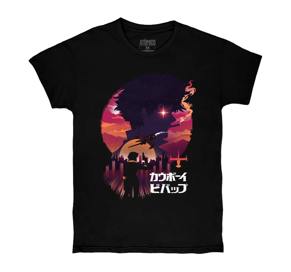 Cowboy Bebop Ukiyo - Playera CABALLERO Anime