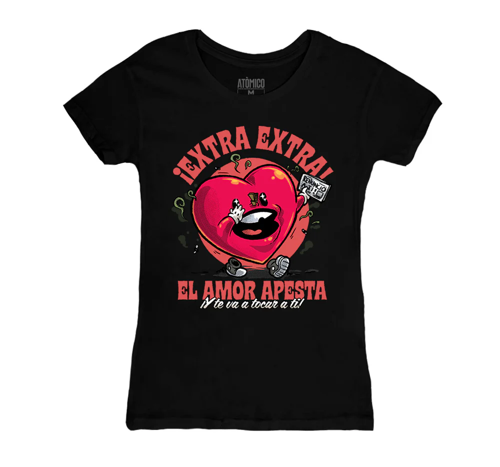 El Amor Apesta - Playera DAMA Chilango