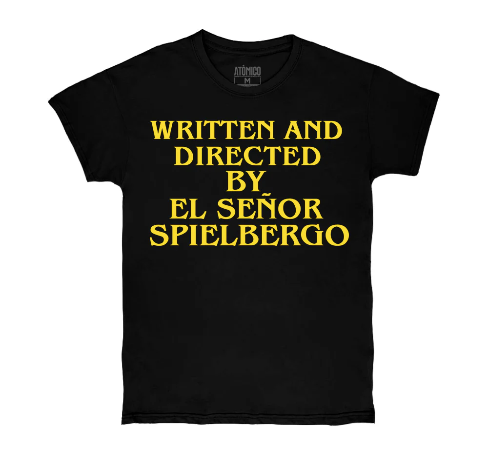 El Señor Spielbergo de @SimpsonitoMX - Playera CABALLERO