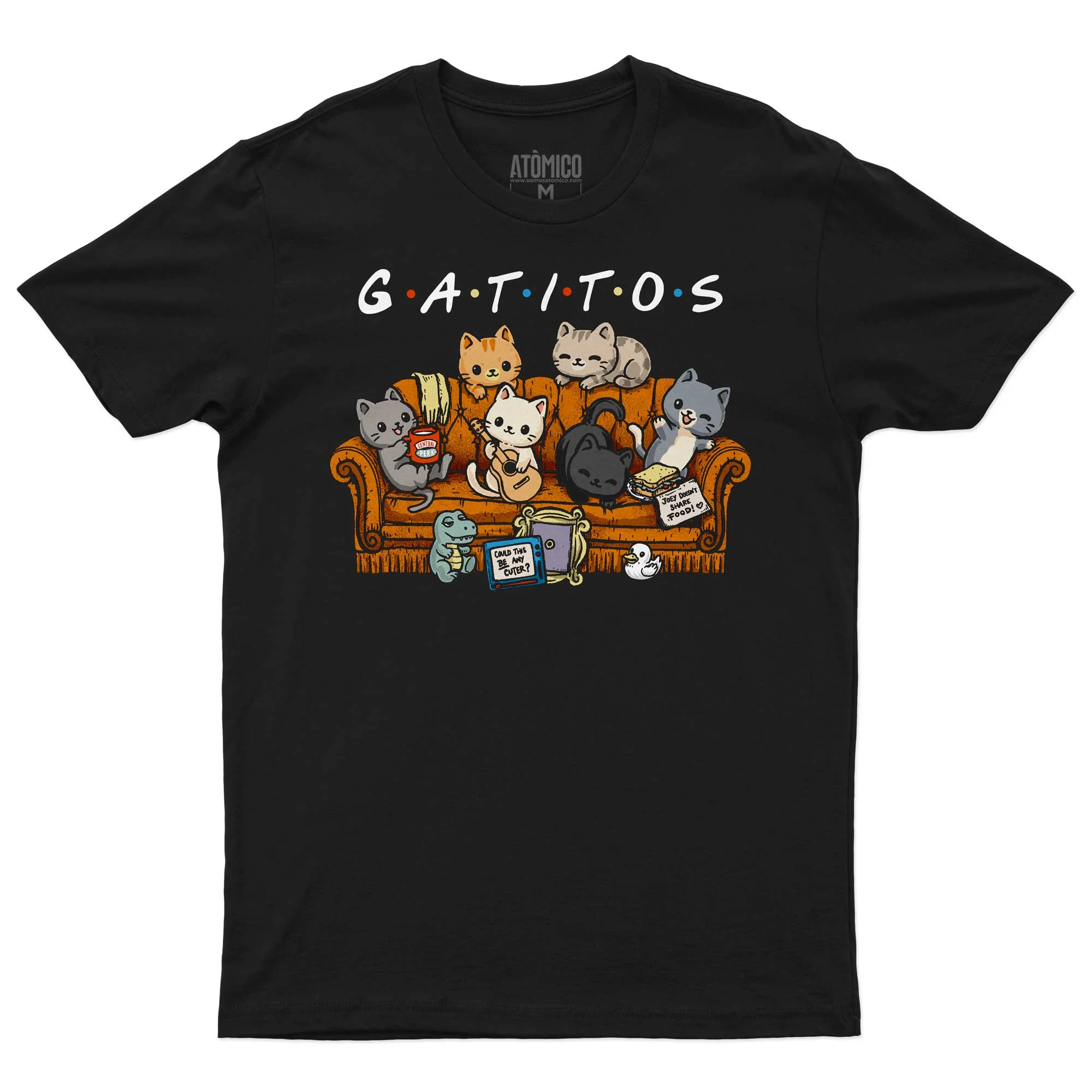 Gatifriends - Playera CABALLERO