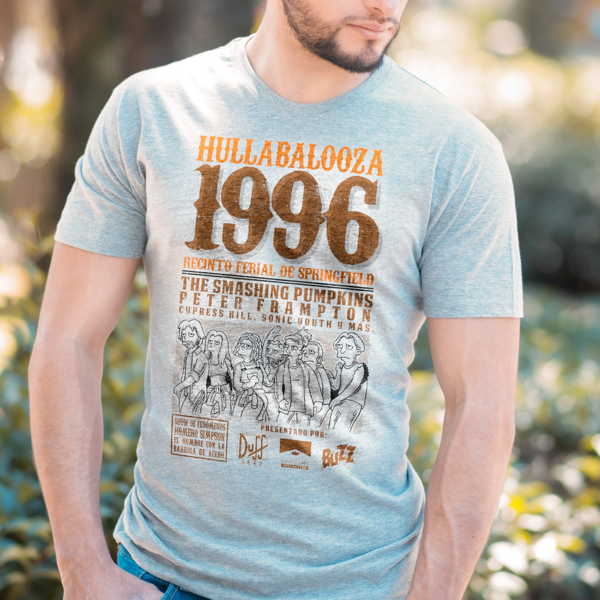 Hullabalooza 1996 @SimpsonitoMX - Playera CABALLERO - Image 2