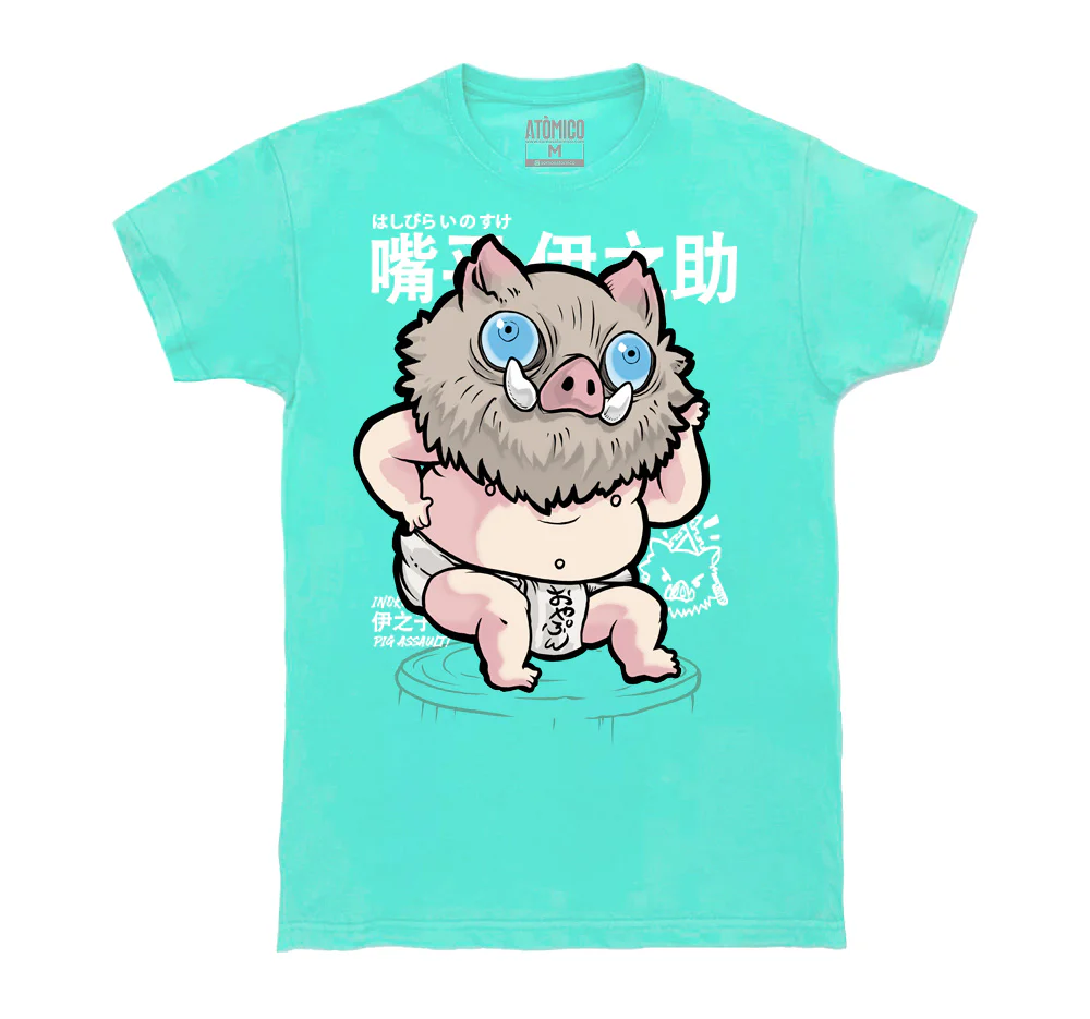 Inosuke Bebé - Playera CABALLERO Anime