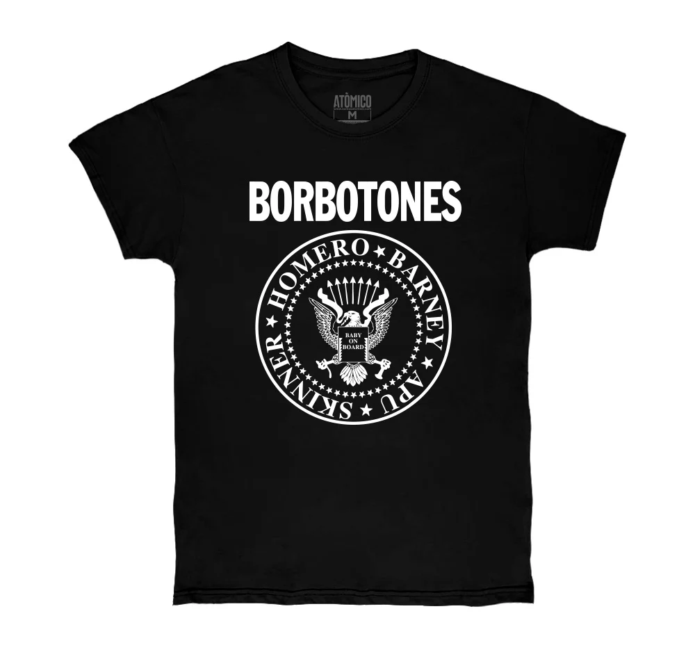 Los Borbotones de @SimpsonitoMX - Playera CABALLERO