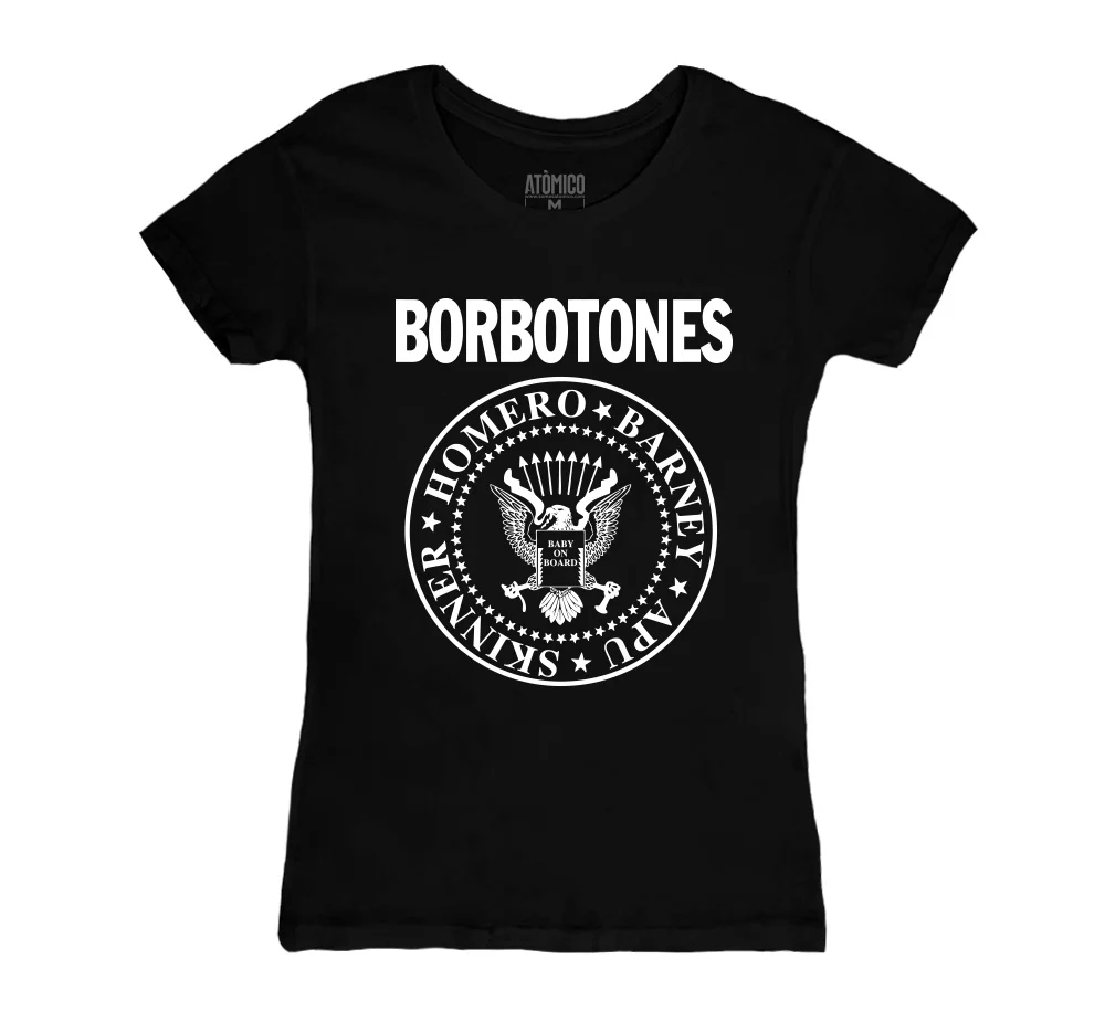 Los Borbotones de @SimpsonitoMX - Playera DAMA