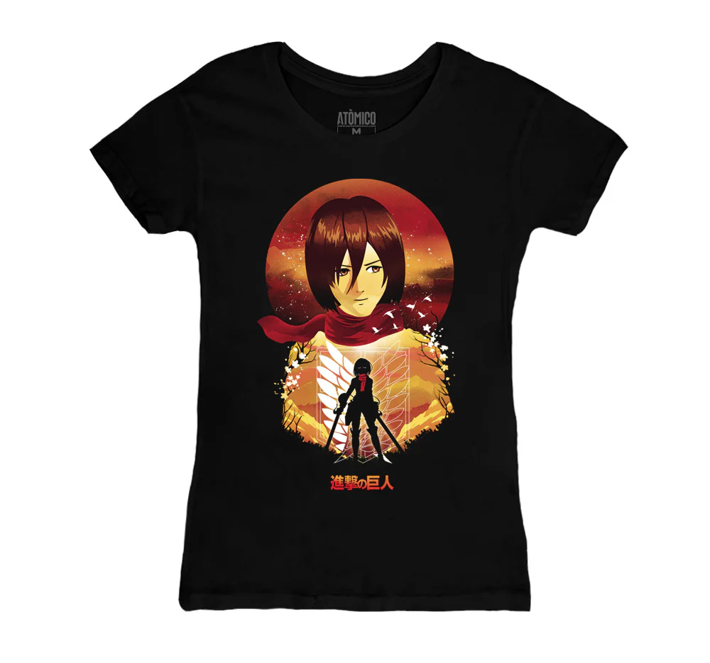 Mikasa Ukiyo - Playera DAMA Anime