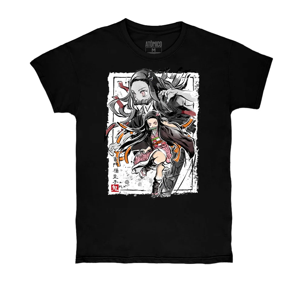 Nezuko Chirashi - Playera CABALLERO Anime