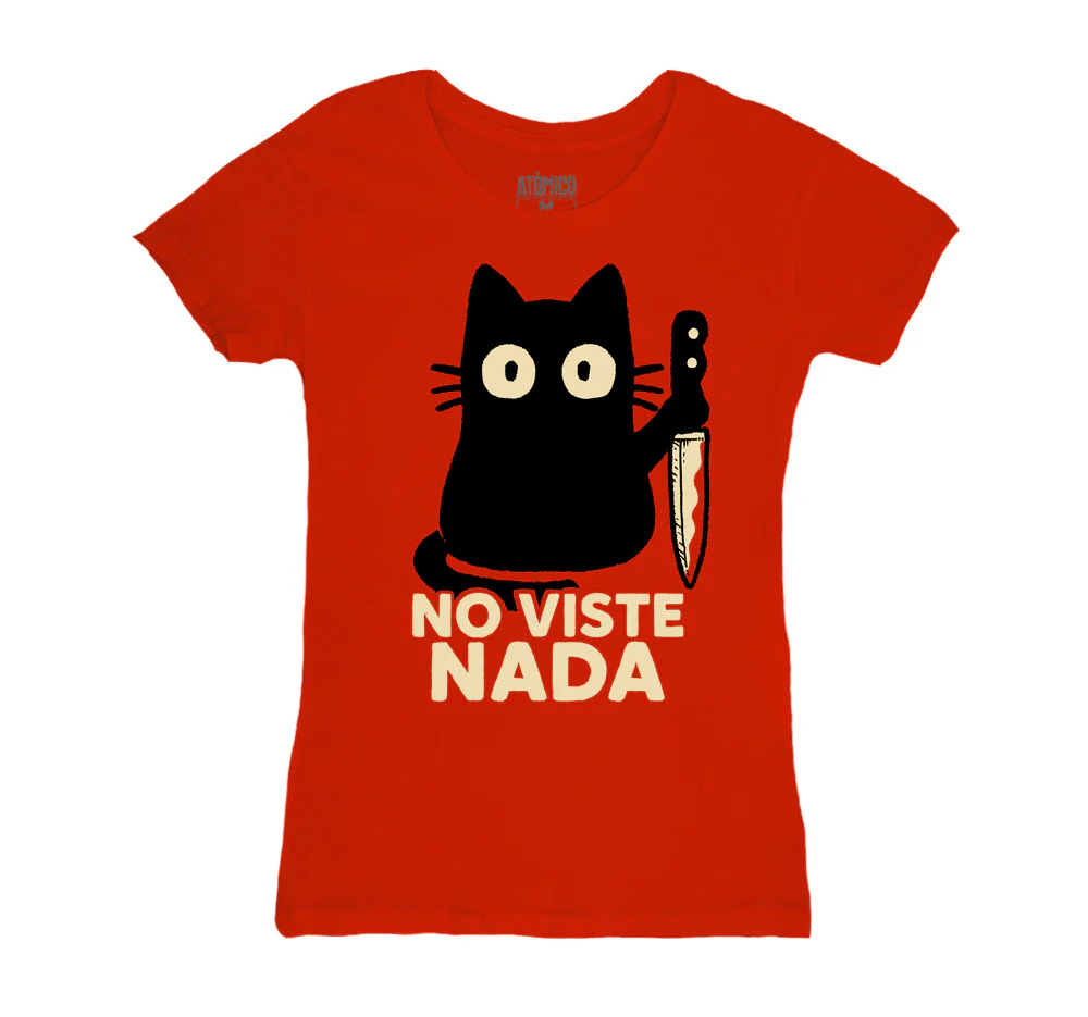 No Viste Nada - Playera DAMA