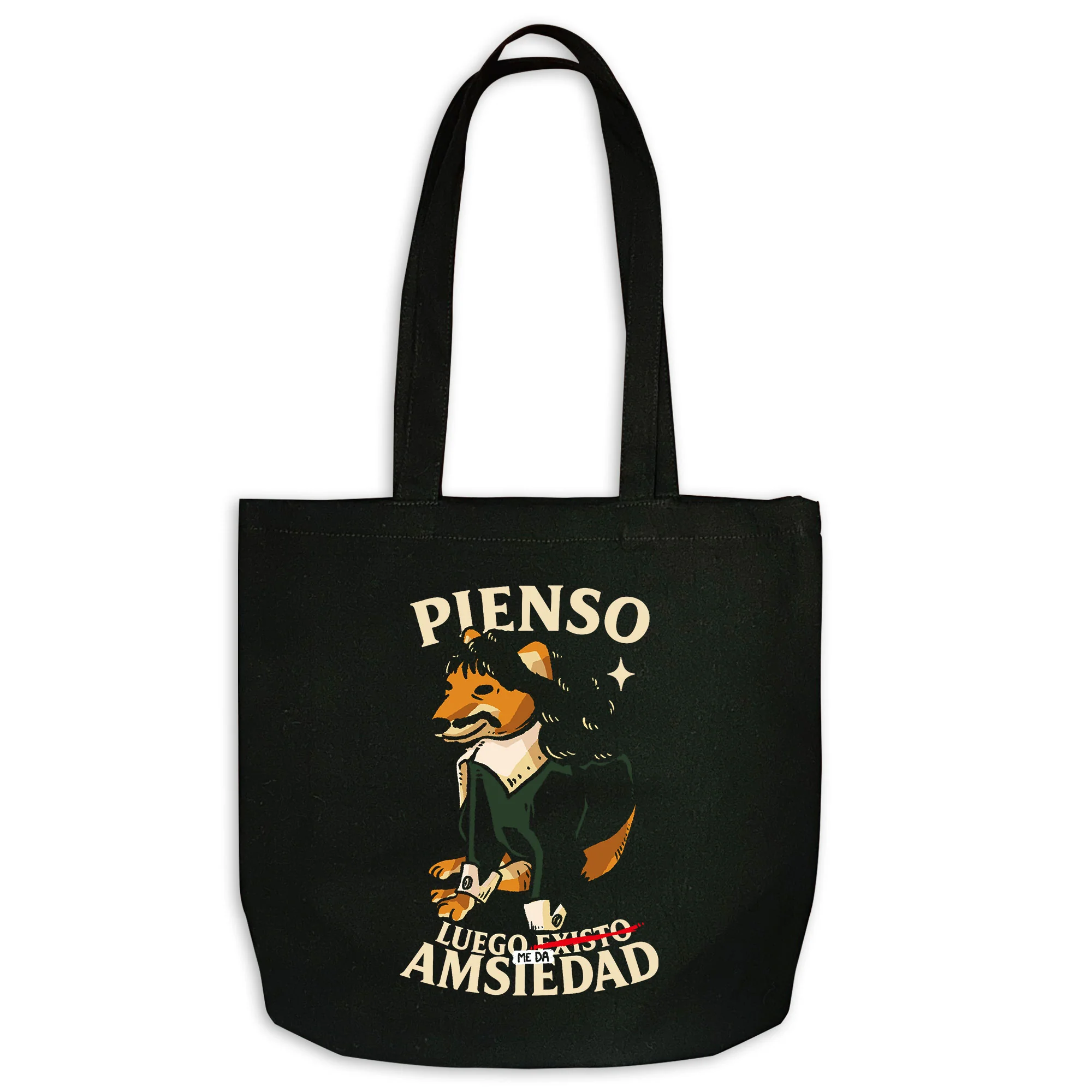 Pienso Luego me da Amsiedad - Tote Bag