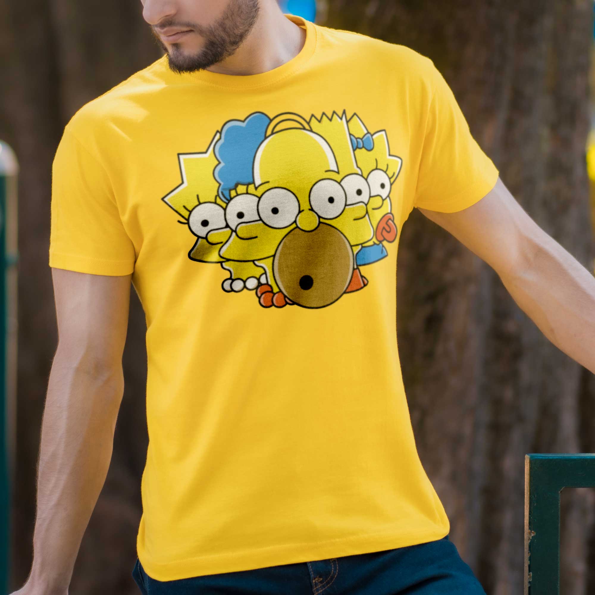 Simpsonito de @SimpsonitoMX - Playera CABALLERO - Image 2