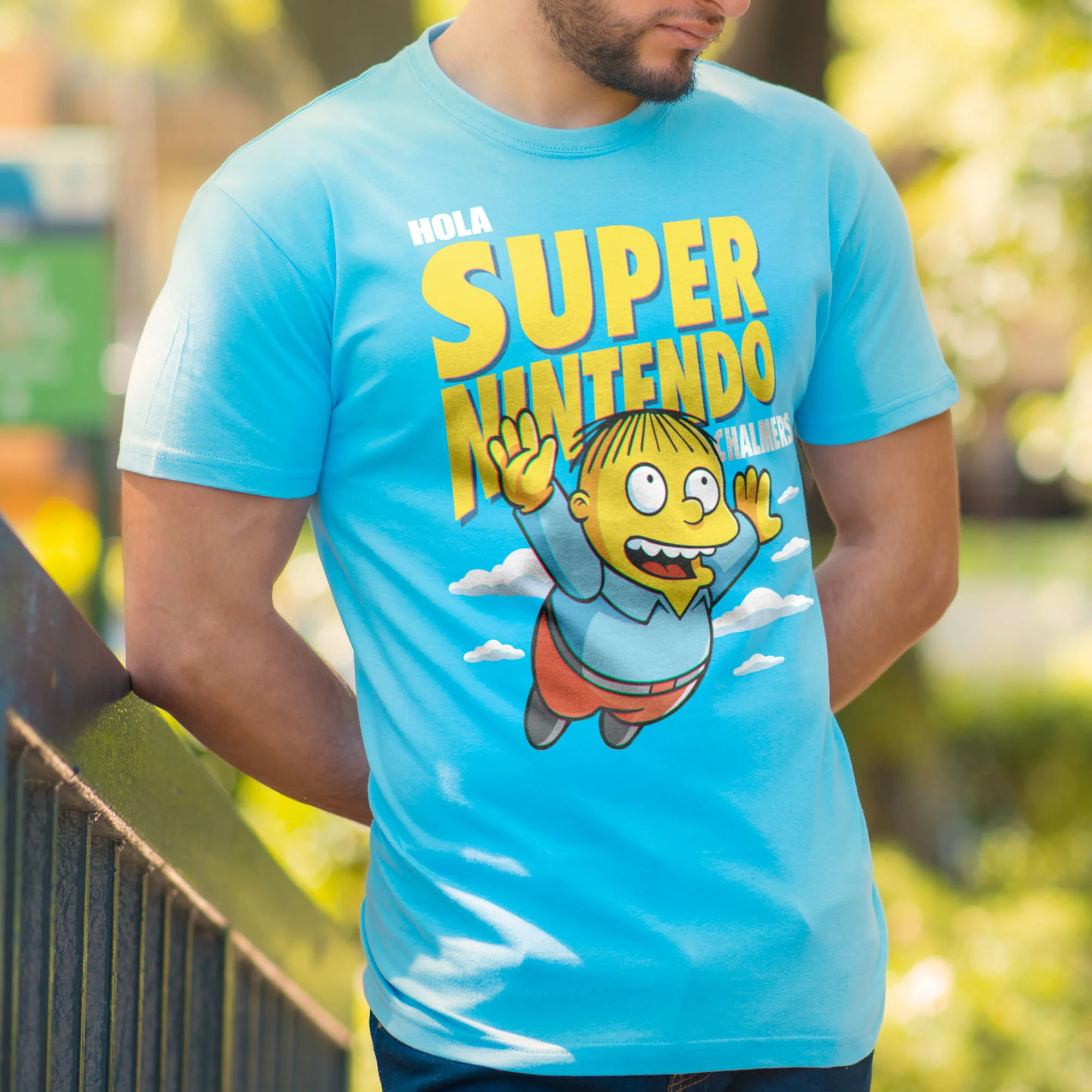 Super Nintendo Chalmers de @SimpsonitoMX - Playera CABALLERO - Image 2