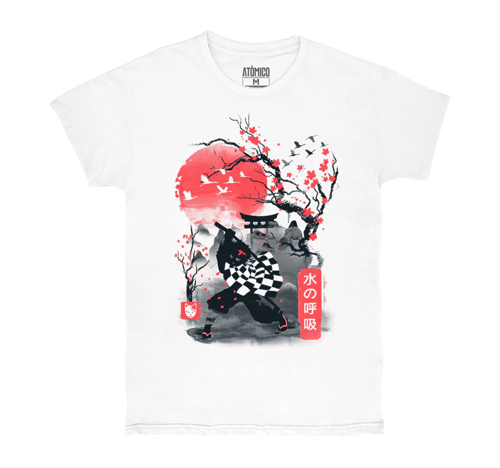 Tanjiro Ukiyo - Playera CABALLERO Anime