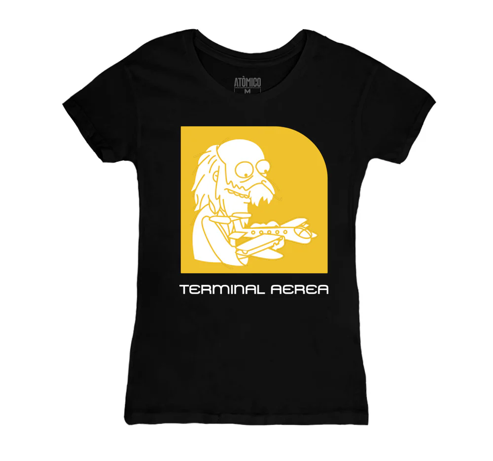 Terminal Aerea de @SimpsonitoMX - Playera DAMA