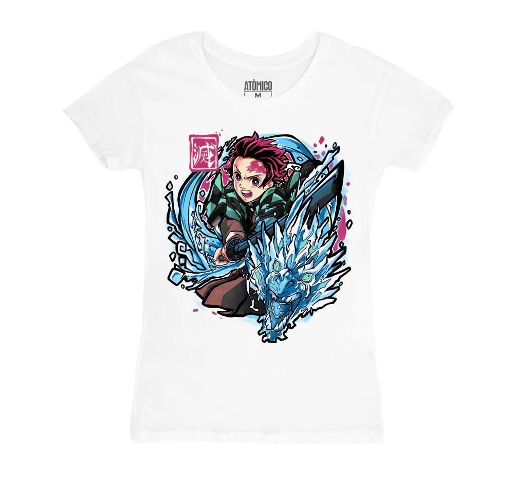 Water Breathing - Playera DAMA Anime